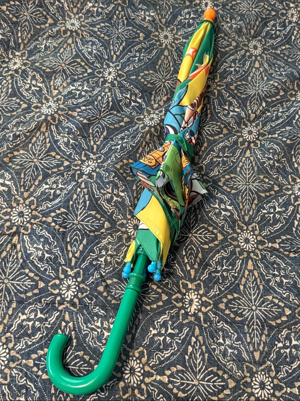 Toy Story - Kids' Patterned Umbrella - Green